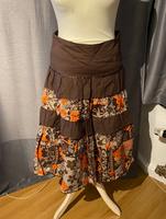 Promod Maxi-Rock Boho braun bunt Blumen Bonn - Nordstadt  Vorschau