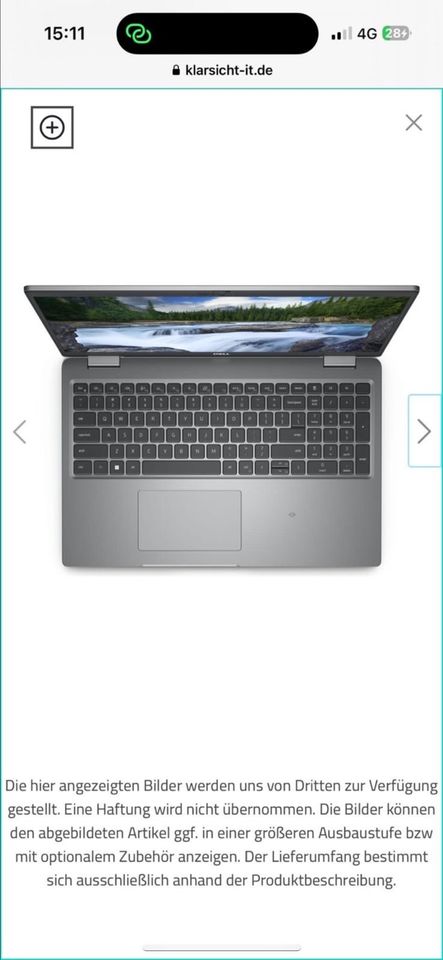 Dell Latitude 5540 16GB 256GB OVP Top in Berlin