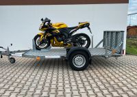 Profi Motorradtransporter / Motorradanhänger 1300 KG zu vermieten Baden-Württemberg - Leimen Vorschau