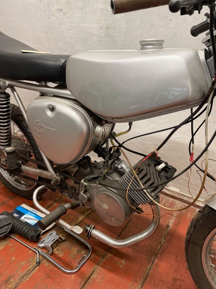 Simson S50N 1976 DDR Papiere in Werdau