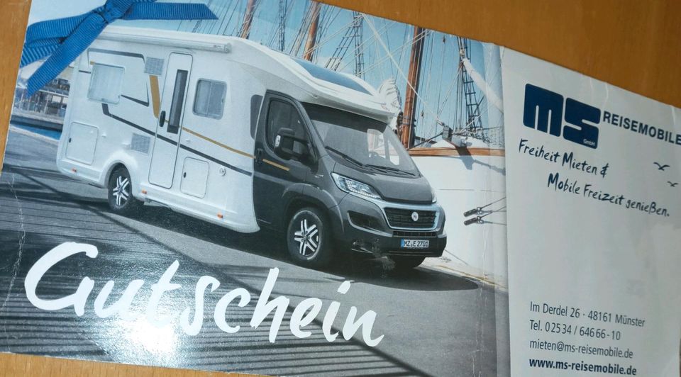 ANGEBOT  Wohnmobil  > 300 € Gutschein in Mauritz