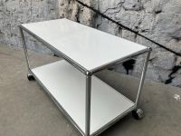 USM Haller Beistelltisch Couchtisch Tisch Weiss 75 x 35 Rollen Stuttgart - Stuttgart-Ost Vorschau