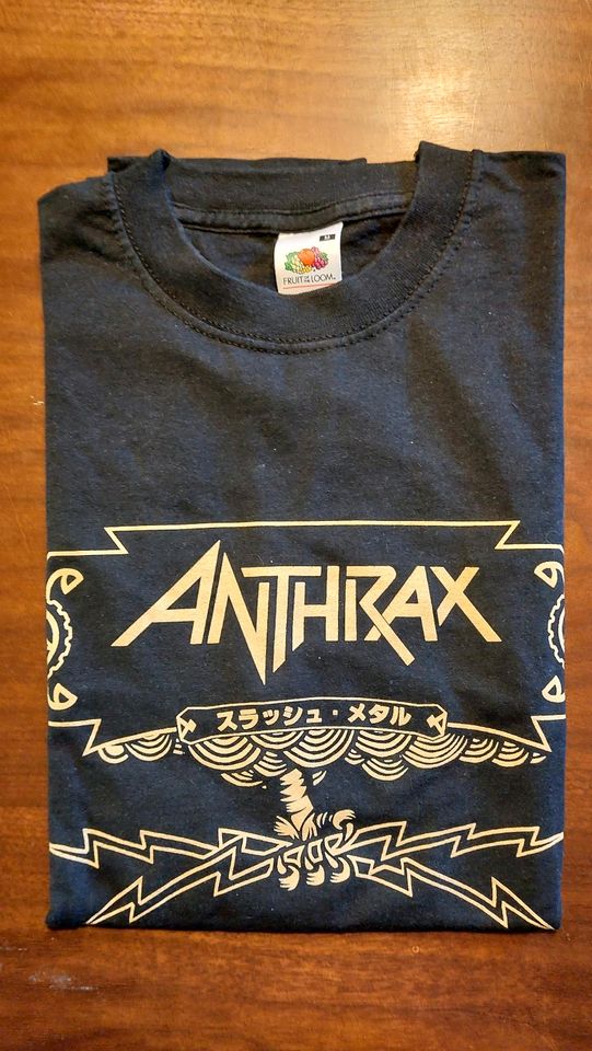 Anthrax T-Shirts, Größe M, jeweils 33 € inklusive Versandkosten in Bad Neustadt a.d. Saale