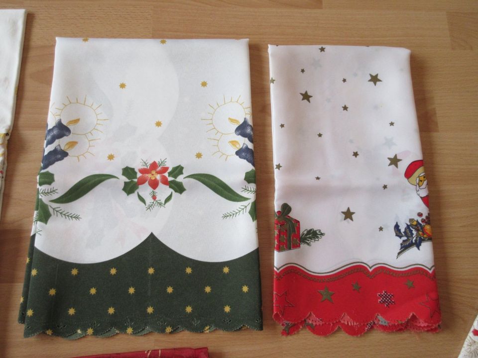 Deckchen Tischdecken Ostern + Weihnachten 11 Teile für 11€ in Wetter (Ruhr)