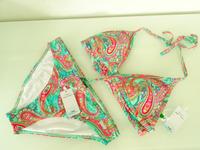 NEU m. Etikett-Bikini-Venice Beach-Triangle-Neckholder-bunt-Gr 36 Baden-Württemberg - Obersulm Vorschau