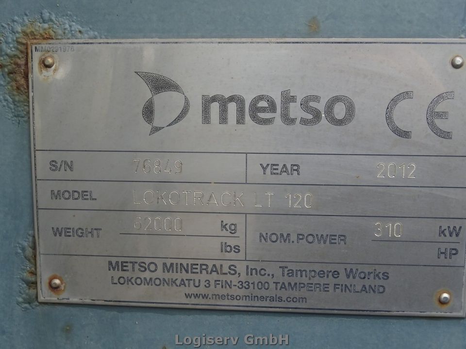 Metso Lokotrack LT 120 Backenbrecheranlage Backenbrecher Nordberg in Möglingen Metso Lokotrack LT 120 Backenbrecheranlage Backenbrecher Nordberg in Möglingen
