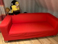 Ikea Sofa in Rot Niedersachsen - Delligsen Vorschau