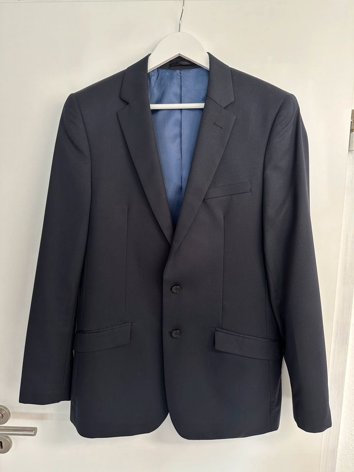 4 Herren Sakkos / Anzug Blazer Langgröße 98, Braun schwarz blau in Limburg