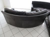 Design Möbel Sofa rund Sofa Couch gebogen Leder heavy robust edel Schleswig-Holstein - Ammersbek Vorschau