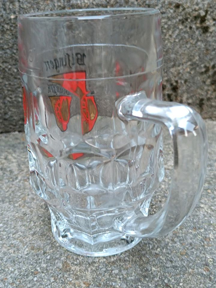 Bierkrug Bisingen aus Glas in Albstadt