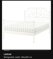 IKEA Leirvik Bett, 140cm, weiß, sehr guter Zustand Rheinland-Pfalz - Ingelheim am Rhein Vorschau