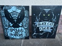 Black Cat & Spells and Potions Leinwandbilder Saarland - Friedrichsthal Vorschau