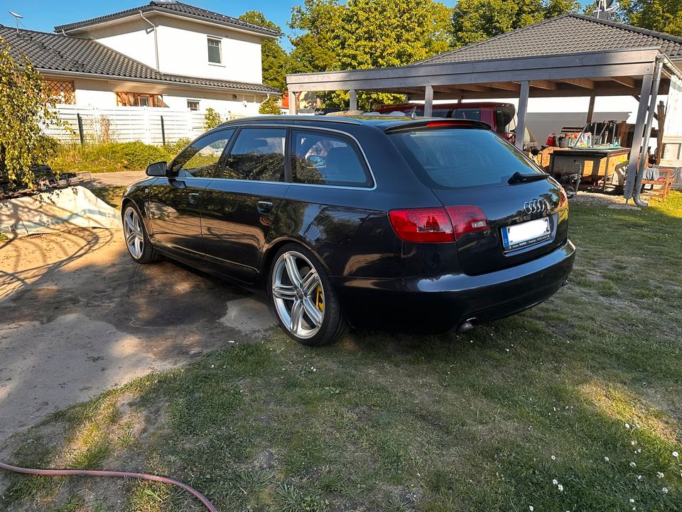 Audi A6 3.0 TDI S-line seltene gute Ausstattung Quattro in Mahlow