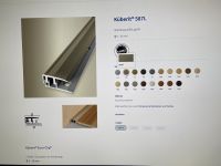 Küberit Abschlussprofil 587L Sand 90cm NEU&OVP Bochum - Bochum-Wattenscheid Vorschau