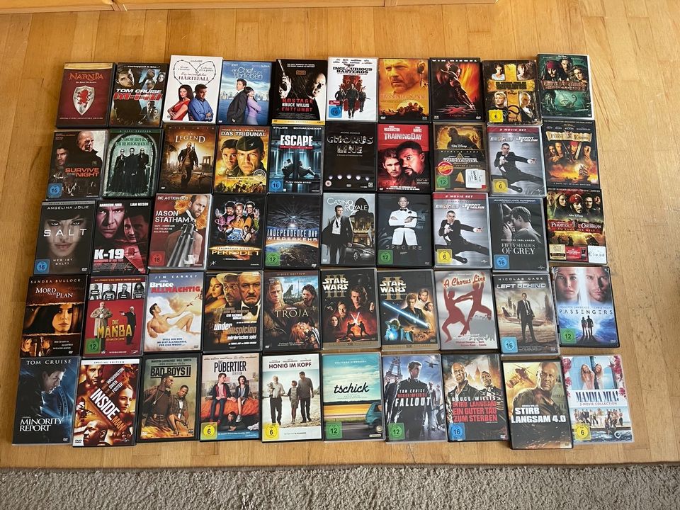 DVD Sammlung diverse DVDs, ca 100 DVDs in Flensburg