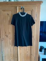 Kleid schwarz Mango Gr L mit Perlenkragen Bayern - Egenhofen Vorschau