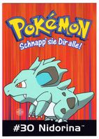 Pokemon-Postkarte mit Motiv "Nidorina" (unbenutzt-neuwertig) Thüringen - Sömmerda Vorschau