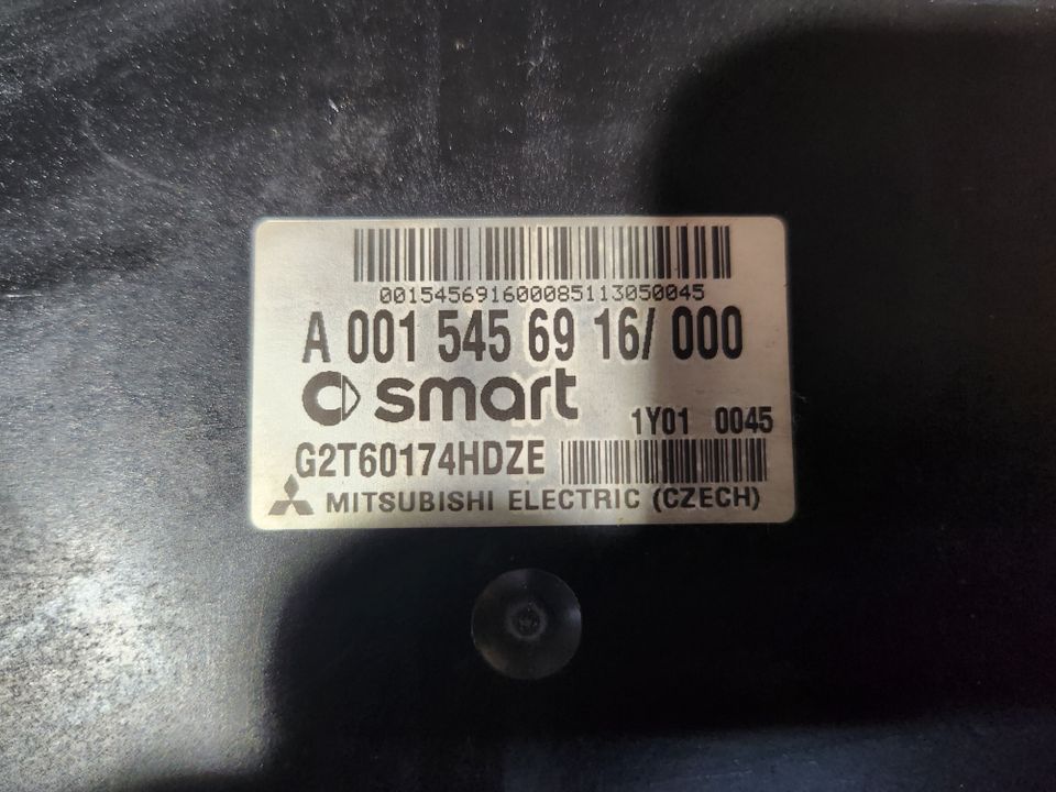 Smart 451 ForTwo Getriebesteuergerät A0015456916 Cdi Diesel in Hamburg