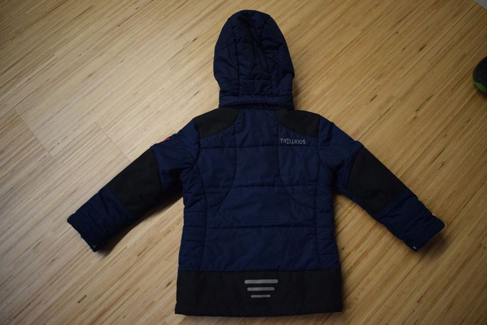 Trollkids Narvik Winterjacke Parka Gr.98 * blau türkis in Rudersberg