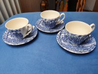 3 kleine Espresso Tassen Myotts Made in England - blau Nordrhein-Westfalen - Witten Vorschau