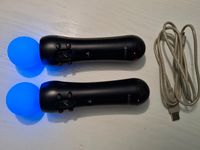 2x PlayStation Move Motion Controller für PS3 und PS4 VR Niedersachsen - Löningen Vorschau