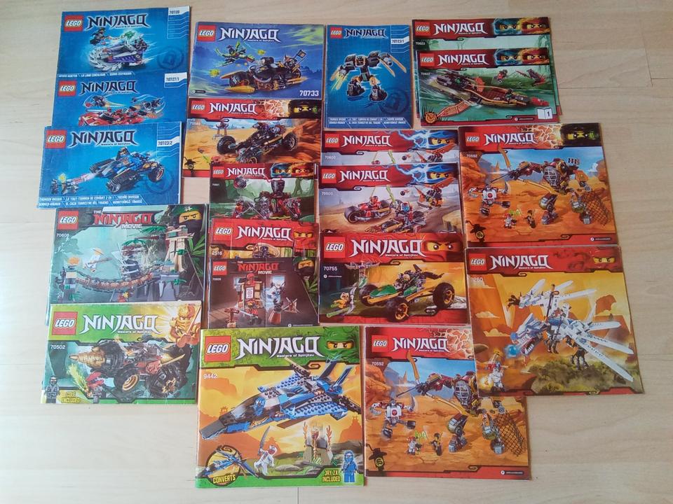 Lego Ninjago Bauanleitungen Einzelverkauf große Auswahl in Kitzingen