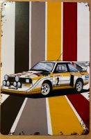 Audi S1 Quattro Deko Werkstatt Garage Retro Vintage Oldtimer Bayern - Freising Vorschau