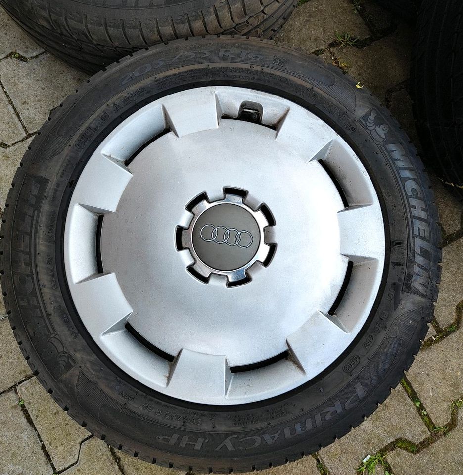 Sommerreifen 205/55 R16 Räder 6.5x16 ET50 Audi A3,Seat Leon,Golf6 in Hilden