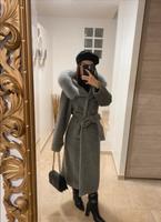 Max Mara Mantel mit Fellkapuze Obervieland - Arsten Vorschau
