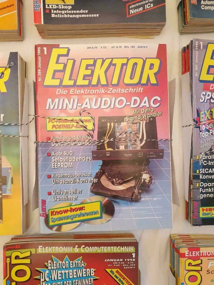 ELEKTOR Die Elektronik Zeitschrift 1995 - 1999 in Berlin