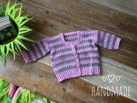 ♥️ Handmade ♥️ Häkel Jacke Strickjacke 62 ♥️NEU!♥️ Baden-Württemberg - Schwieberdingen Vorschau