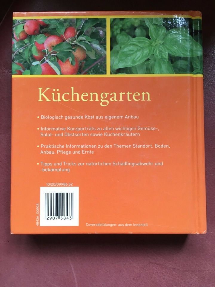 Buch Küchengarten köstlich & gesund Gemüse Kräuter Obst Salat in Hille
