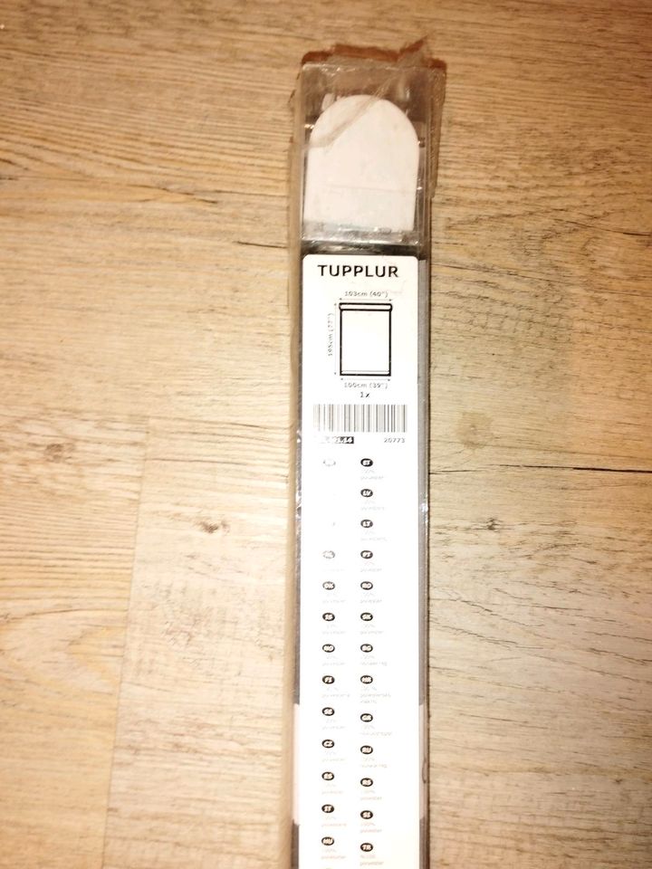 Tupplur Rollo von Ikea Seitenzugrollo Türrollo 100 cm x 195 cm in Dülmen