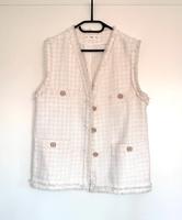 Mango Weste gr. L beige weiß kariert blogger Rheinland-Pfalz - Speyer Vorschau