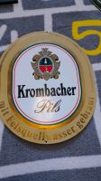 Krombacher Pils Emailleschild Emailschild Bier Werbung Hessen - Hofheim am Taunus Vorschau