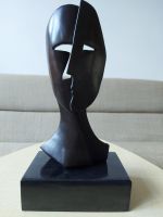 Kubistische Bronzeskulptur Frau Mask Signiert Picasso Berlin - Charlottenburg Vorschau