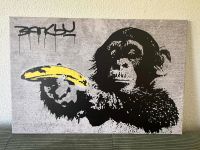 Banksy Leinwand Druck 60x40 cm Affe Banane Bonn - Duisdorf Vorschau