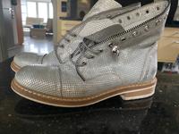 Fru.it Booties in silber stylish in gutem Zustand Hessen - Nidda Vorschau