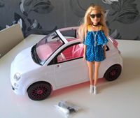 Barbie - Fiat 500 mit Puppe Essen-West - Frohnhausen Vorschau