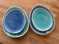 8 Keramikteller in hellblau und dunkelblau Berlin - Lichtenberg Vorschau