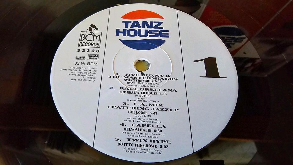 Doppel LP '1989' TANZ HOUSE +bonus: in Pinneberg