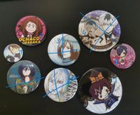 Diverse Anime Buttons Pins Merch Code Geass My Hero Academia Rheinland-Pfalz - Vallendar Vorschau