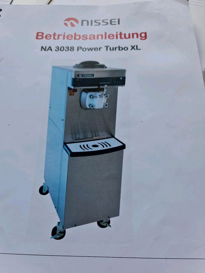Softeismaschine, sehr gut erhalten evtl. mit Leasingvertrag in Büdelsdorf