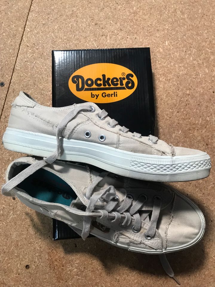 Dockers, beige, Größe 40, sneaker in Brechen