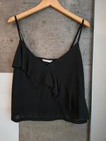 Top Rüschen Camisole L 40 schwarz H&M Bayern - Baiersdorf Vorschau