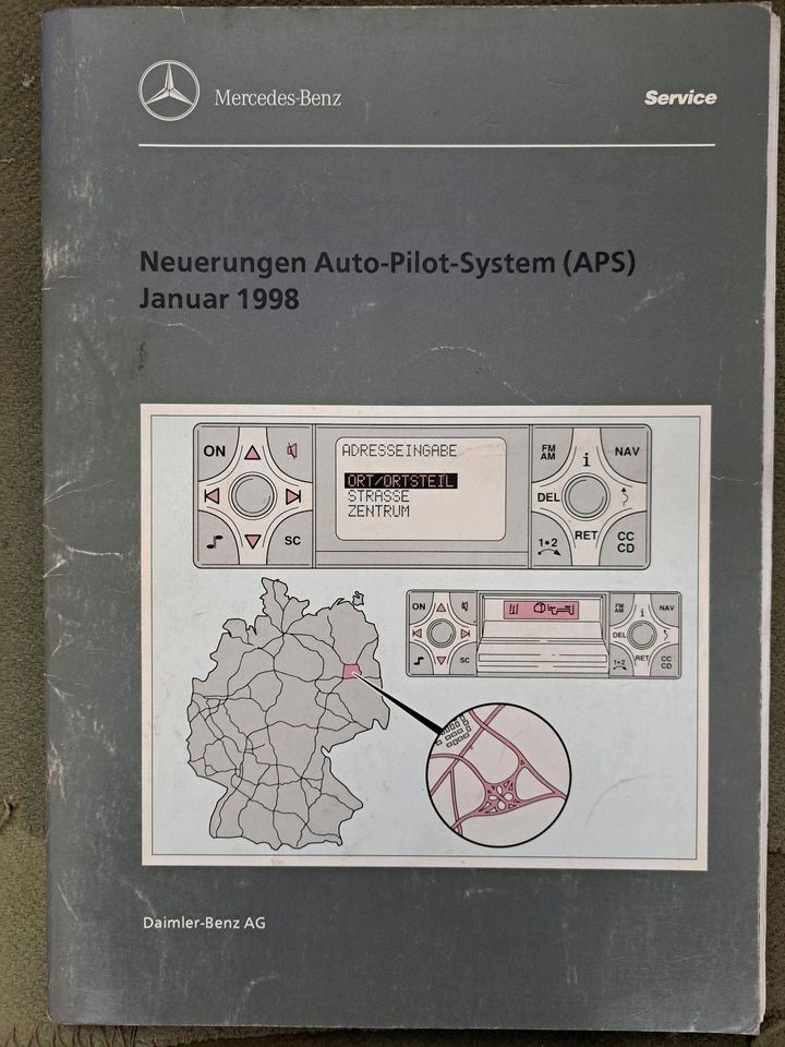 Mercedes Benz Einführungsschrift Neuerungen APS 1998 in Söhlde