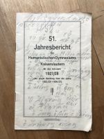 51.Jahresbericht Hum. Gymnasium Kaiserslautern 1927/28 Rheinland-Pfalz - Winnweiler Vorschau