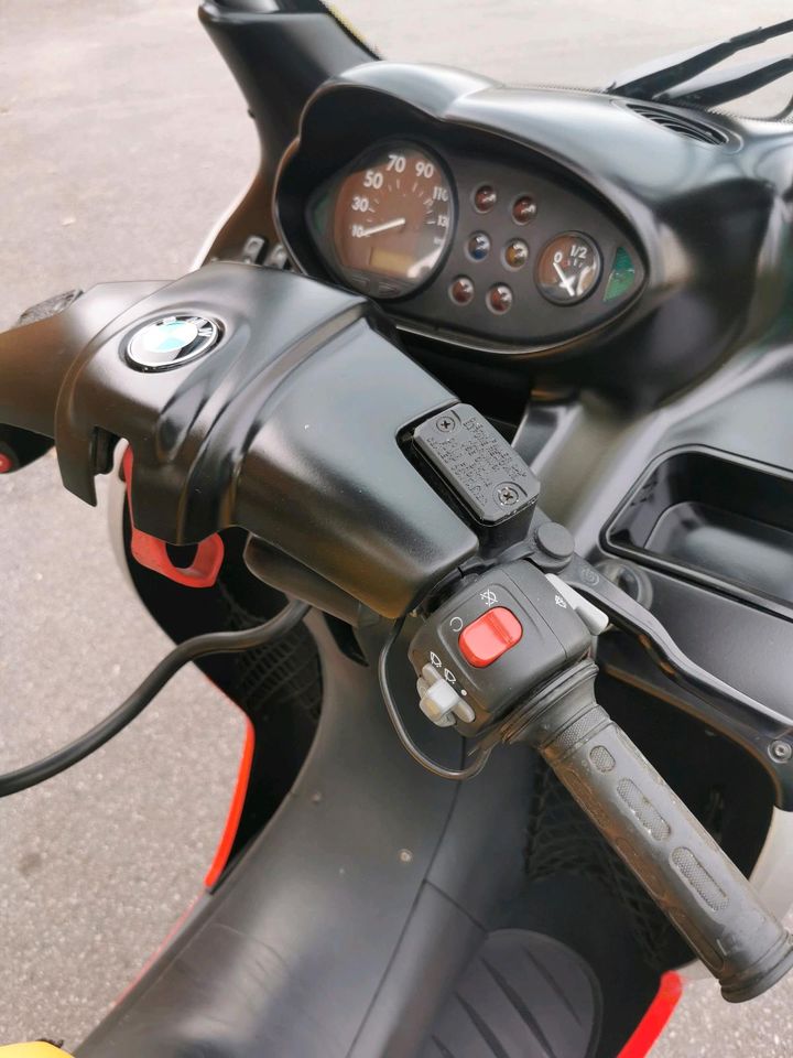 BMW C1 Motorroller, Fahren ohne Helm in Neuenrade