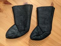 Trageschuhe Tragestiefel Fell Leder schwarz Sachsen - Auerbach (Vogtland) Vorschau