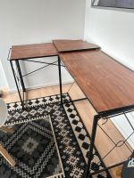 Schreibtisch Metal schwarz Holz als Eck oder 2 einzelne Bayern - Regensburg Vorschau